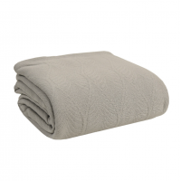 Colcha Algodão Jacquard, Corfu Bege 240x260 Colcha Algodão Jacquard, Corfu Bege 240x260